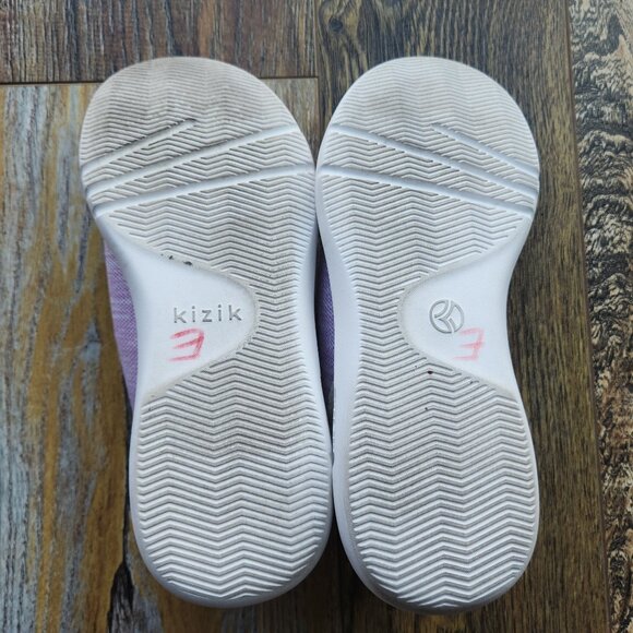 Kizik Madrid Eco Stretch-Knit Hands Free Sneaker Lace-Up Purple - Picture 6 of 11